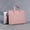 Pink, variant on 14-Inch Laptop Bag Crossbody Briefcase - Oxford Cloth Shoulder Bag Waterproof Travel Business Work Tote for Men Women