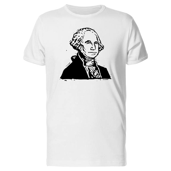 Sketch Of George Washington Tee Men's -Image by Shutterstock
