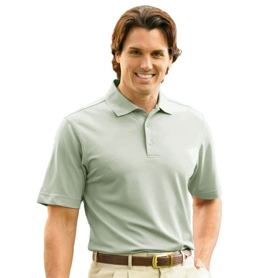 Monterey Club Men's Pique Solid Golf Polo Shirt #1060