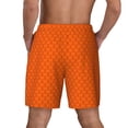 thumbnail image 4 of Goofa Orange Scales Printed Men's Swim Trunks Board Shorts Quick Dry Mens Swimming Trunks with Compression Liner,Breathable Fit Hawaii Beach Shorts-XX-Large, 4 of 9