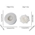 thumbnail image 3 of Reusable Peony Silicone Mold For Candlesmaking, Resin craft & Home Decorations, 3 of 8