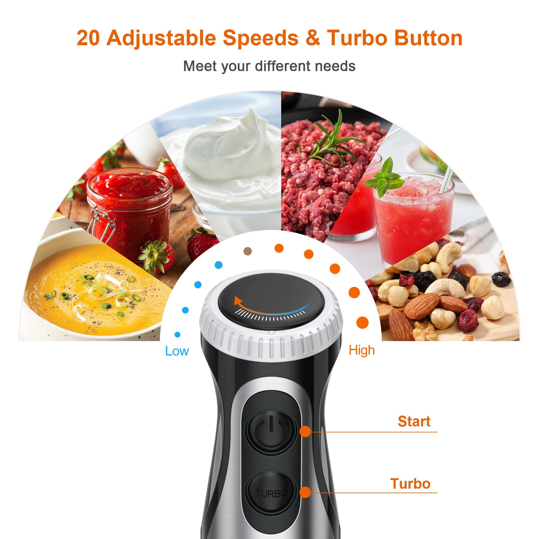 Buy Wholesale China Immersion Stainless Steel Blender Stick Portable  Blendes Rechargeable Blenders And Juicers & Stainless Steel Hand Blender at  USD 18.76