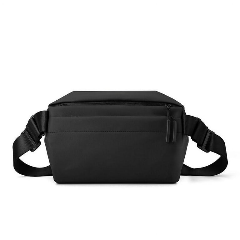 Dropship Men's Waterproof Nylon Fanny Pack With Adjustable Belt