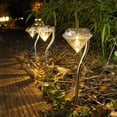 thumbnail image 1 of Fiudx Luces Led Solares para Jardín con Forma de Diamante, Encendido y Apagado Automático, Iluminación Duradera, Iluminación para Vallas de Pared Exteriores, Ideal para Patios o Jardines, Juego de 4, 1 of 2