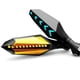 thumbnail image 5 of 1 Pair Of Motorcycle LED Turn Signal Lamp Sequential Flowing Flash Indicator Lights Amber Running Light Motorcycle Tail Light, 5 of 5