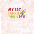 thumbnail image 4 of Inktastic My 1st April Fools Day with Jester Hat Boys or Girls Baby Bodysuit, 4 of 5