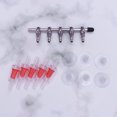 thumbnail image 3 of KAKOWELY Air Flow Control Lever 1 Set 1pc 5 Way Aquarium Air Flow Control Lever Distributor Splitter with 6pcs Suction Cup and 5pcs Check for Fish Tank Air Pump (PJ0001), 3 of 4