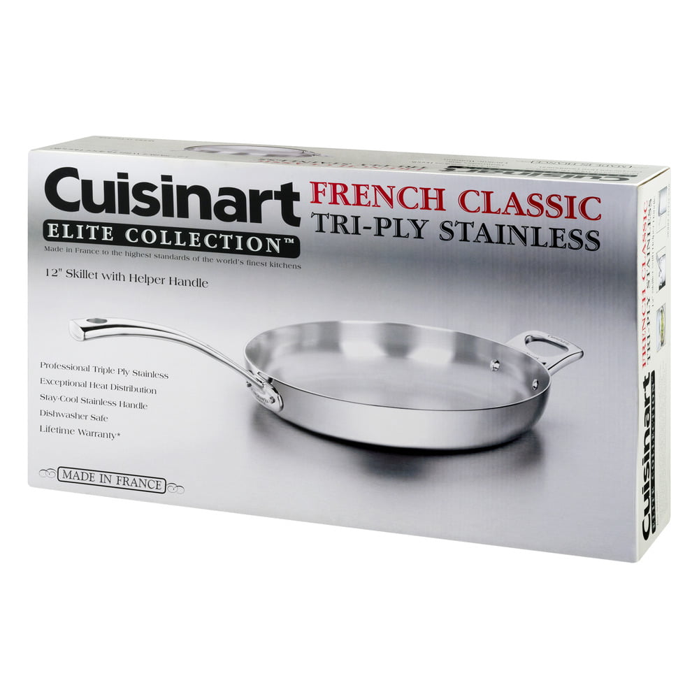 Cuisinart French Classic Tri-Ply Stainless Skillet – Pryde's