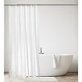 thumbnail image 2 of kieragrace KG Denise PEVA Shower Curtain Set 71In 71In Wht Damask Wht Bath Mat, 2 of 4