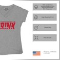 thumbnail image 6 of This Team Makes Me Drink Women's V-Neck T-shirt Ohio College Football Fan Tailgate, 6 of 7