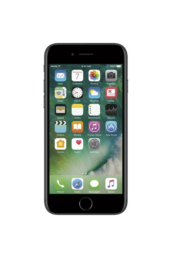 Restored Apple iPhone 7 32GB, Black - Unlocked GSM/CDMA