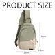 thumbnail image 4 of Bolsa de pecho impermeable, ligera y sencilla adecuada para practicar senderismo, caminar, viajar y montar en bicicleta, 4 of 5