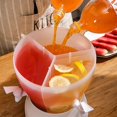 thumbnail image 5 of Drink Dispenser,beverage Dispenser With 3 Spouts Drinks Dispenser Container For Home Office Bars Party, 5 of 5