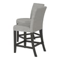 thumbnail image 6 of Furniture of America Iceland Wood 5-Piece Counter Height Table Set in Light Gray, 6 of 9