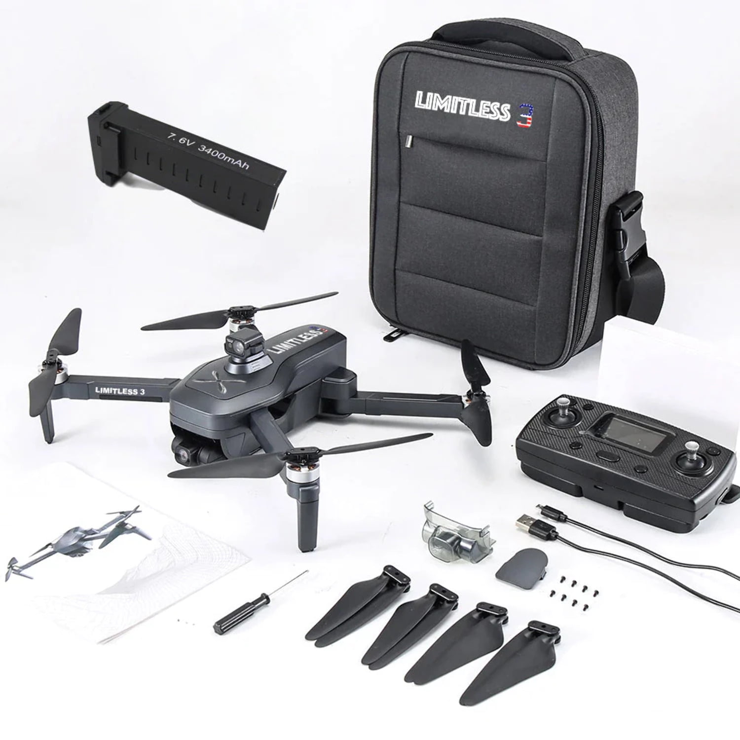 DJI Mavic Mini Drone Fly More Combo: Quadcopter, 3 Batteries DJI Mavic Mini Drone Fly More Combo: Quadcopter, 3 Batteries