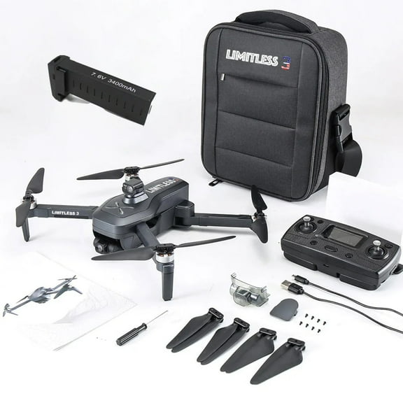 Drone-Clone X Obstacle Detection Pro Aerial Drones w/ Accessories Included