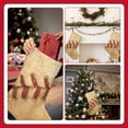 thumbnail image 5 of Zufioo Vintage Baseball for 18-inch Stitching Christmas Stockings, Suitable for Christmas, Christmas Trees, Indoor and Outdoor Holiday Decorations-Short plush, 5 of 8