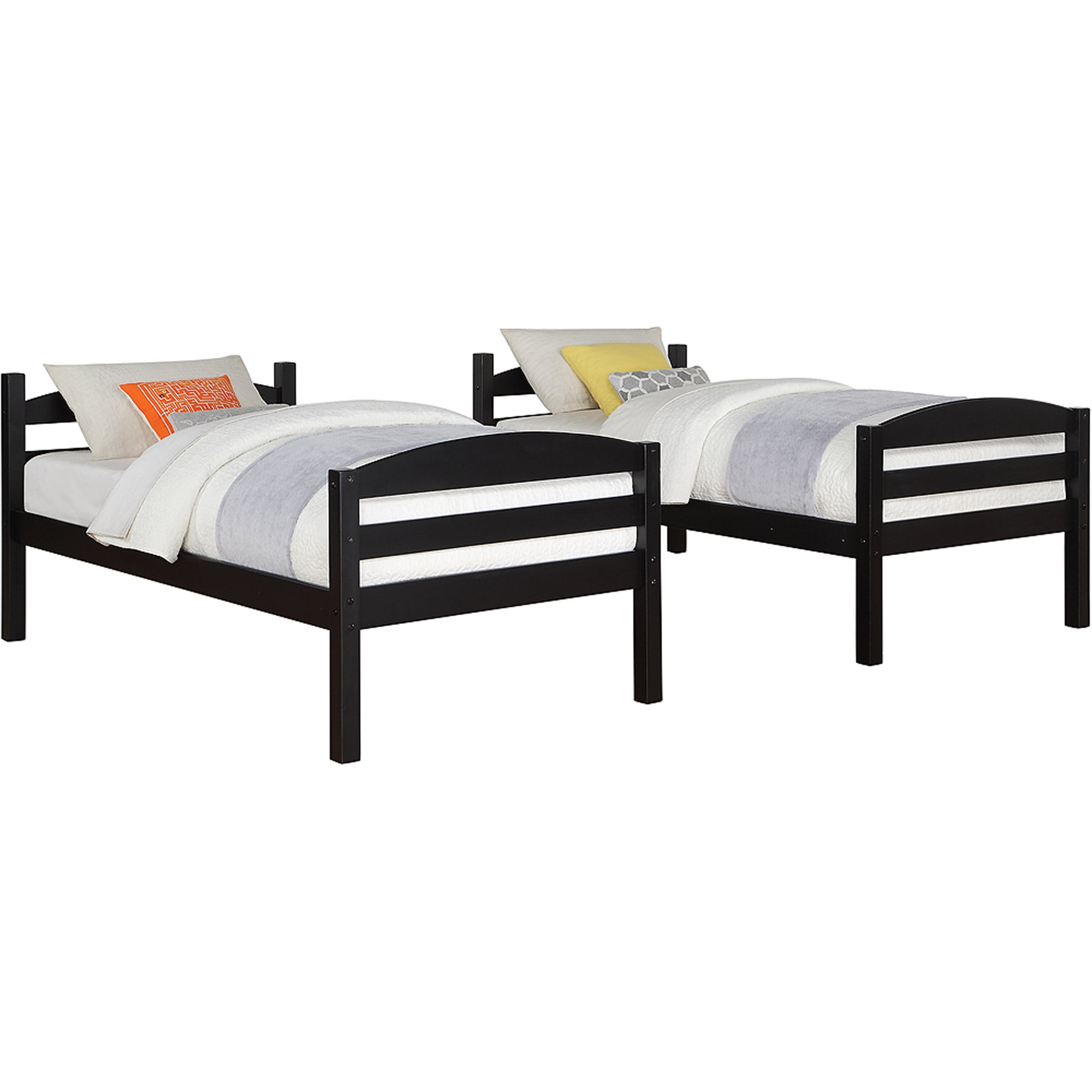 Better Homes And Gardens Leighton Twin Over Wood Bunk Bed Better Homes And Gardens Leighton Twin Over Wood Bunk Bed Multiple Finishes Com