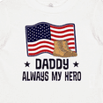thumbnail image 4 of Inktastic Military Daddy Always My Hero Boys or Girls Baby T-Shirt, 4 of 5