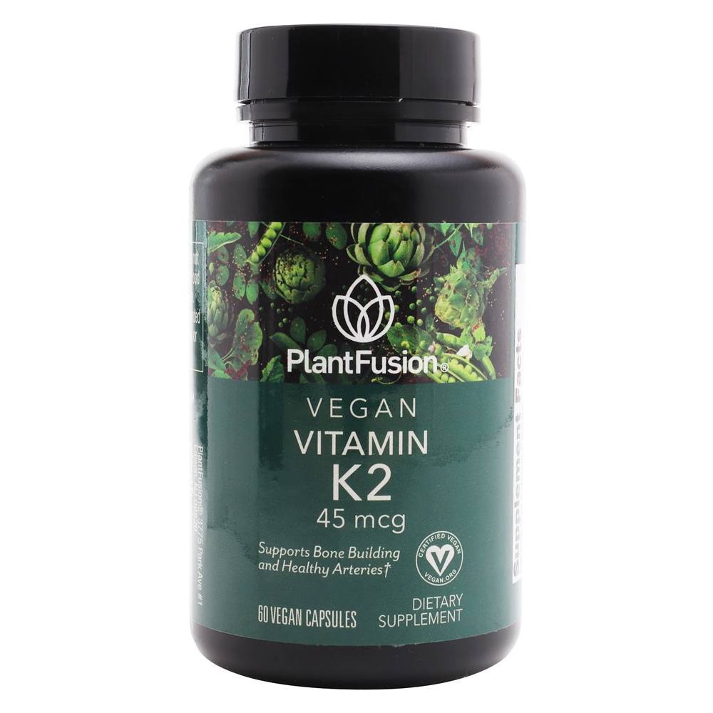 PlantFusion Vegan Vitamin K2 45 mcg. 60 Vegan Capsules Walmart
