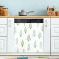 thumbnail image 4 of Coolnut Christmas Tree Claus Dishwasher Magnet Cover, Anti-Scratch Magnetic Stickers for Fridge Dishwasher Panel, Home Kitchen Personalized Home Decor, 4 of 4