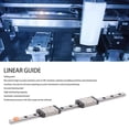 thumbnail image 3 of Linear Rail Guide Stainless Steel Sliding Guideway Block for 3D Printer CNC XYZ Engraving Machine, 3 of 7