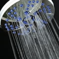 thumbnail image 3 of AquaDance 6-inch 6-Setting Rainfall Showerhead, Chrome, 3 of 10
