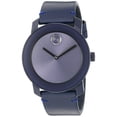 thumbnail image 1 of Movado 3600370 Bold 42MM Men's Blue Leather Watch, 1 of 4