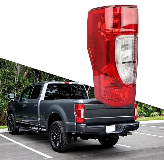 LABLT Tail Light Replacement for 2020 2021 2022 Ford F250 F350 w/o Blind Spot Tail Light Lamp Left Side Brake Lights LC3Z13405C FO2800278