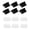 Black-12pcs, variant on Pack of 12 Type C Dust Plug Phone Charging Port Silicone Protector Cover USB C Anti Dust Caps for Phone Tablet