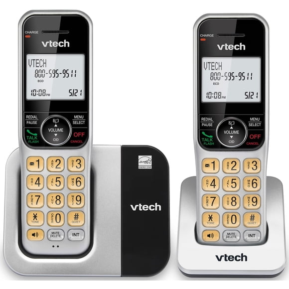 Teléfono inalámbrico VTech CS5319-2 con 2 auriculares y bloqueo de llamadas