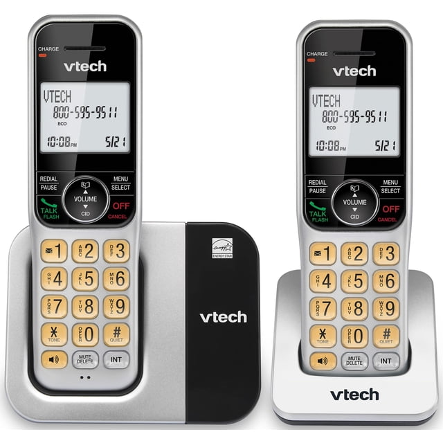 Teléfono inalámbrico VTech CS5319-2 con 2 auriculares y bloqueo de llamadas