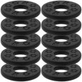 thumbnail image 5 of Locking Guitar Strap Buttons 10Set Black Silicone Anti-slip Pads Withstand Extreme Tension For Guitar Players, 5 of 5