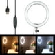 thumbnail image 5 of Anillo de luz LED, lámpara de anillo de vídeo LED regulable de 10 pulgadas Luz de anillo USB diseñada para el futuro Jadeshay A, 5 of 8