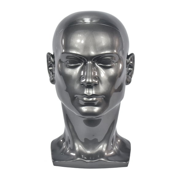 Head - Male Foam Stand And Holder - Style, Display s, Hat, Scarf - for Salon Display, Store,