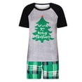 thumbnail image 3 of MASRIN Merry Christmas Family Pjs, Family Matching Pajamas Christmas Pjs - 2024 Xmas Holiday Nightwear Sleepwear Sets Long Sleeve Pjs Santa Claus Pjs Set Family Pajamas Sets, 3 of 6