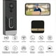 thumbnail image 3 of Timbre de video inalámbrico remoto inteligente Timbre visual inteligente Intercomunicador doméstico Visión nocturna HD Wifi Timbre de puerta de seguridad recargable Timbre inteligente, 3 of 8