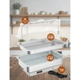 thumbnail image 3 of Towallmark Ensemble de Plats Chauffants Électriques pour Buffet, Lot de 2, Serveurs et Réchauds Alimentaires de 9 Qt, Réchauds Alimentaires Commerciaux en Acier Inoxydable pour Traiteur avec Affichage de Contrôle de la Température pour Mariages (avec Couvercle), 3 of 7