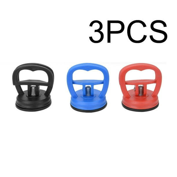 3pcs Suction Cup Dent Puller Handle Lifter Car Dent Puller Remover