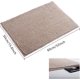 thumbnail image 4 of Alfombrilla de baño antideslizante lavable, alfombrillas de baño suaves y esponjosas hechas de chenilla de microfibra, regalo, 4 of 5