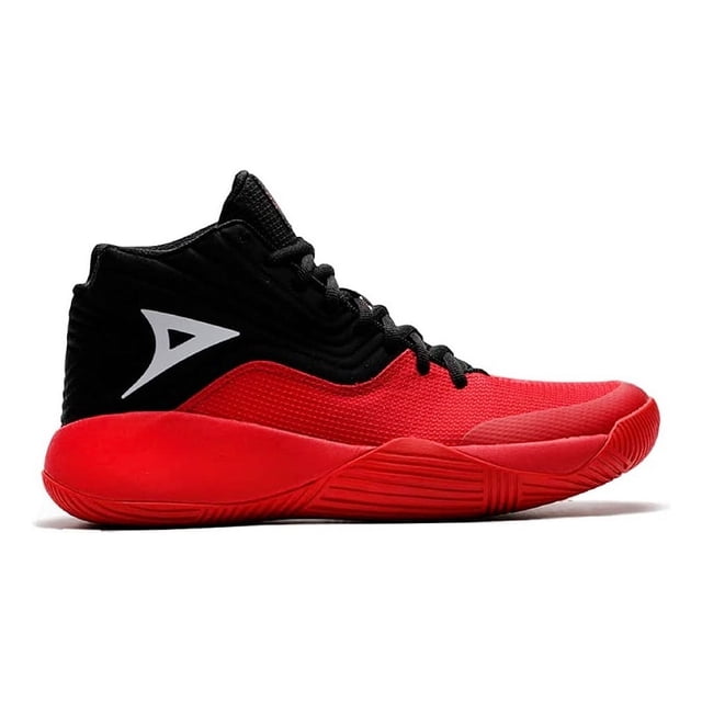 Tenis Hombre Pirma 2005 Basketball Negro Rojo