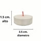 thumbnail image 3 of Vela de Tea-light, 50 piezas, 3 of 5