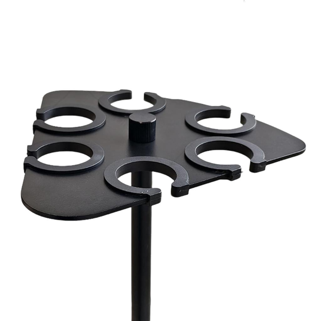 YongCo Versatilitys On-Stage Multi Mic Holder Mic Storage Stand Tray for Handheld, Dynamic, Corded or Wireless Microphones