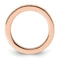 thumbnail image 2 of Auriga 14k Rose Gold Polished Size 7 Channel-set 2 carat Princess Diamond Complete Eternity Band for Women, 2 of 6
