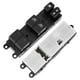 thumbnail image 3 of Interruptor de control principal de ventanilla eléctrica delantera izquierda compatible con Nissan Pathfinder 2007-2012 25401-ZP80A Jadeshay A, 3 of 8