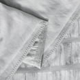 thumbnail image 4 of Flxxie Seersucker Textured Duvet Cover Pillow Sham Set with Corner Ties, Twin, Light Gray, 2-Pieces, 4 of 5