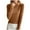 Gold, variant on Women's Sweaters Fall Sweaters for Women Ladies Lapel Knitted Sweater Slim Fit Long Sleeve Bottoming Shirt Design Solid Color Lapel Sweater