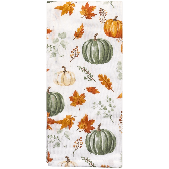 Pumpkin Pattern Kitchen Towel