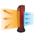 thumbnail image 3 of Optimus Portable Electric 22 Inch Oscillating Tower Ceramic Space Heater, 3 of 7