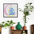 thumbnail image 6 of Moon Stencils 11.8x11.8inch Plastic Sailboat Drawing Painting Stencils Moon Stars Boat Ocean Pattern Wall Stencils Reusable Stencils for Painting on Wood Floor Wall and Tile, 6 of 9